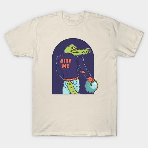 ALLEY GATOR T-Shirt by strangethingsa